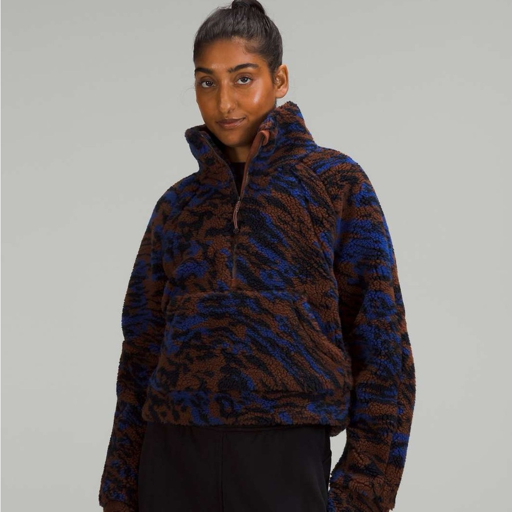 Lululemon Scuba Oversized Fleece Funnel Neck Jacket Pullover